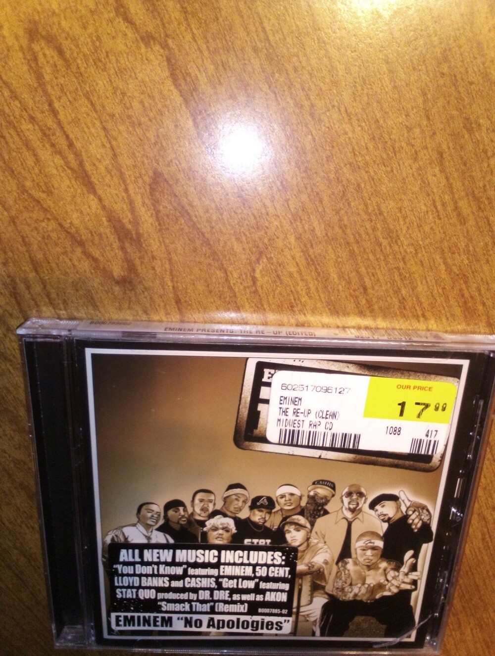 Eminem The Re-Up 2006 Shady/Interscope Records Clean/Edited CD Sealed